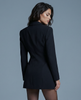 Ayla Black Blazer Mini Dress NOJESSIA