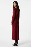 Solenne Open Back Dress
