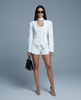 Elara Sculpted Waist Blazer - S | NOJESSIA