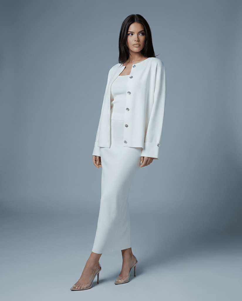 Evara Coordinated Knit Set - S | NOJESSIA