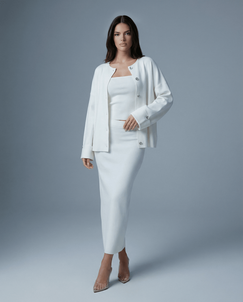 Evara Coordinated Knit Set - S | NOJESSIA