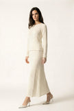 Ivory Solace co ord - S | NOJESSIA