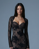 Muse Lace Slim Mermaid Dress NOJESSIA