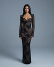 Muse Lace Slim Mermaid Dress NOJESSIA