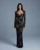 Muse Lace Slim Mermaid Dress NOJESSIA