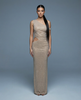 Diamond Cutout Fishtail Gown
