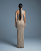 Diamond Cutout Fishtail Gown
