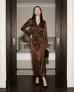 Sculpt Wrap Midi Silhouette nojessia
