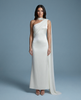 Aerelle Ivory Chiffon Fall Backless NOJESSIA