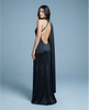 Elyra Asymmetric Drape Gown