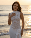 The Florence Lace Gown - S | NOJESSIA