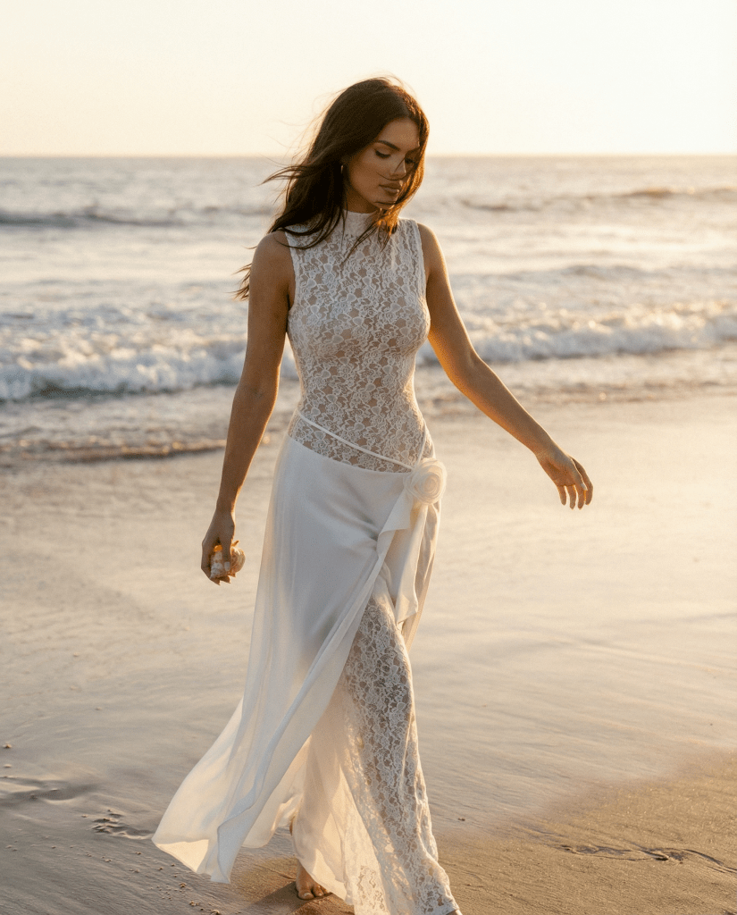 The Florence Lace Gown - S | NOJESSIA