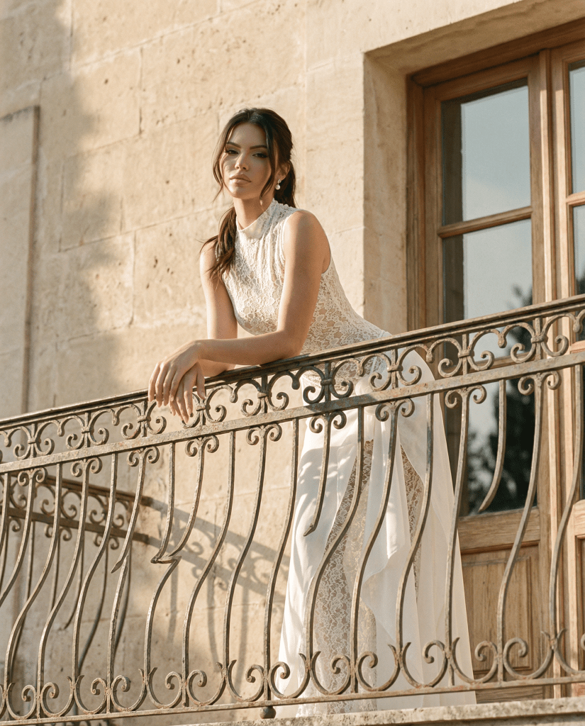The Florence Lace Gown - S | NOJESSIA