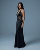 Lunara Satin Lace A-Line Gown NOJESSIA