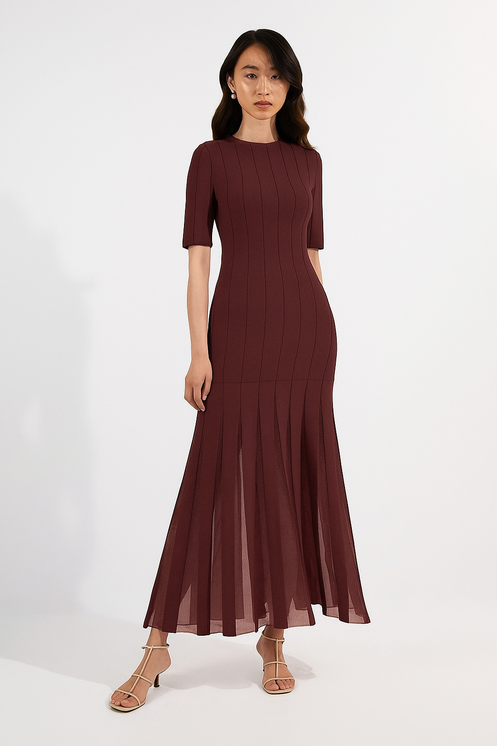 Serenity Pleated Maxi